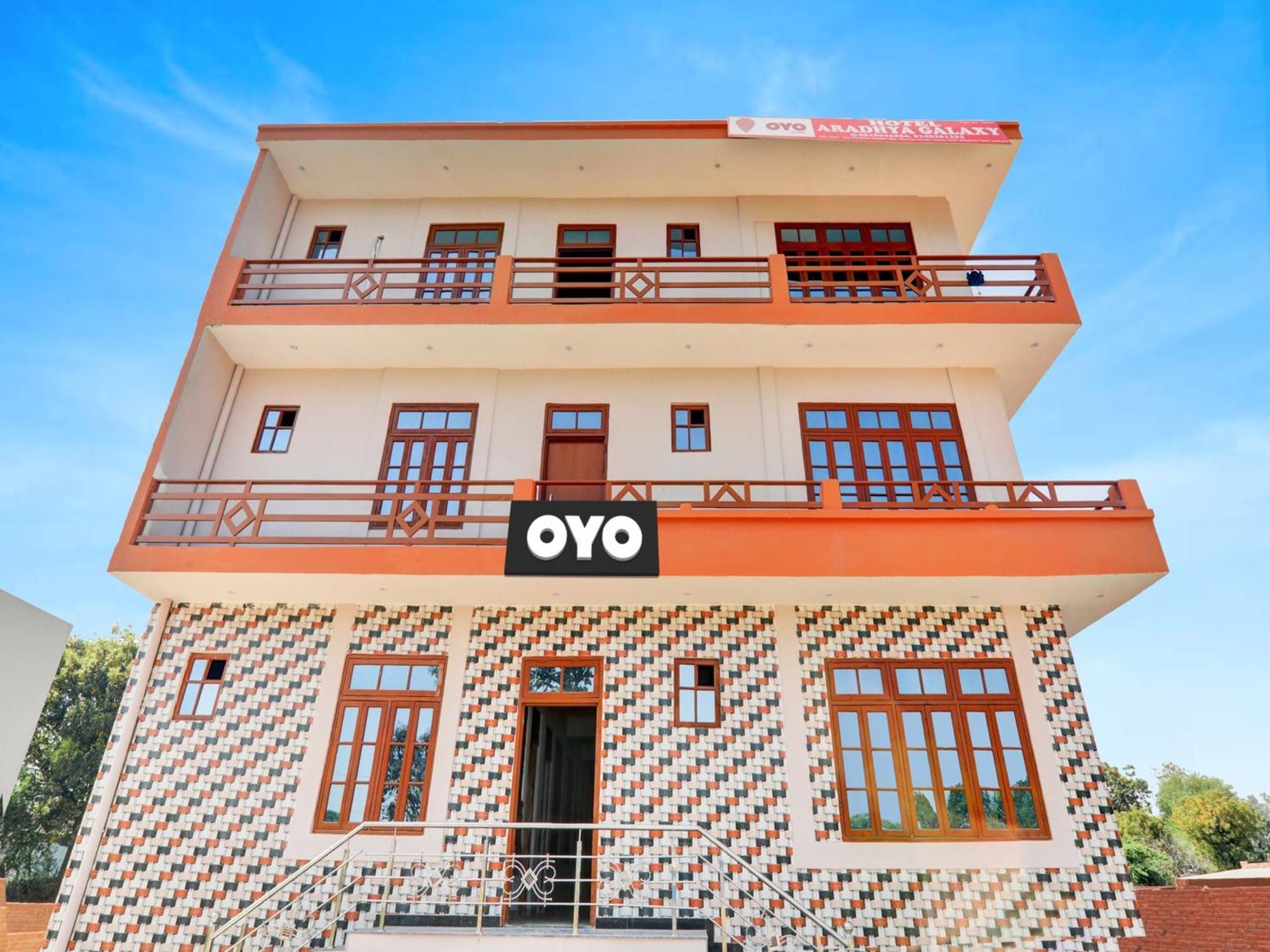 Hotel O Aradhya Galaxy Bhauli Exteriér fotografie